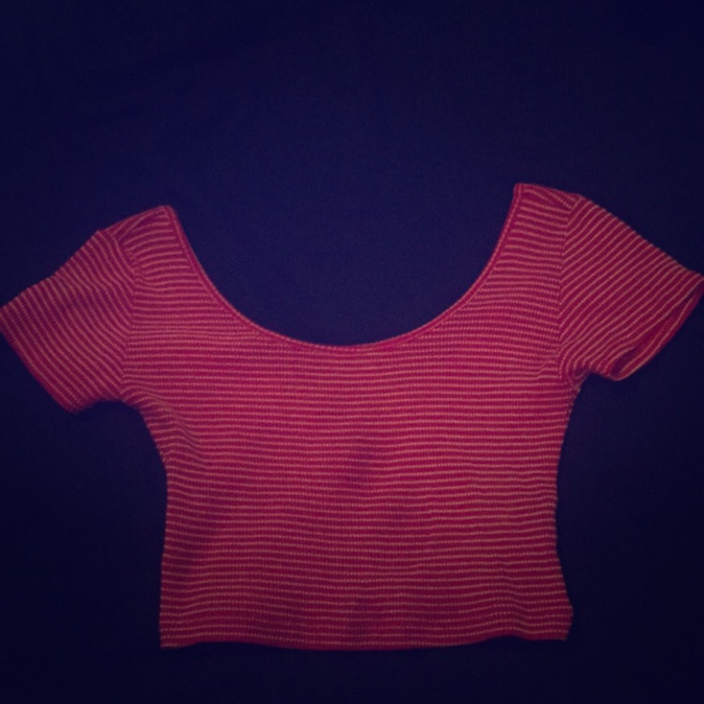 Forever 21 Medium Red Crop Top